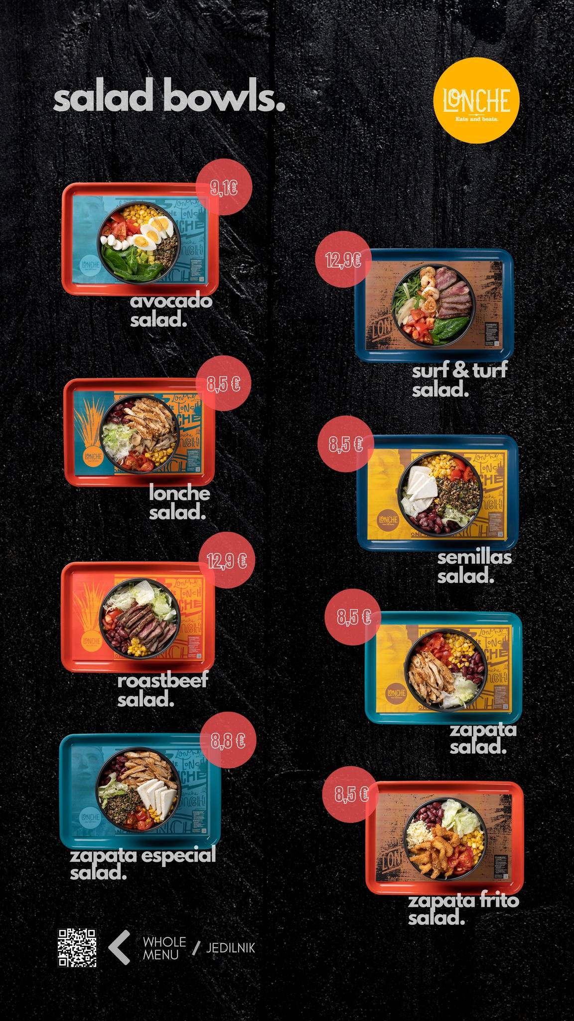 Menu di LONCHE Street Diner 