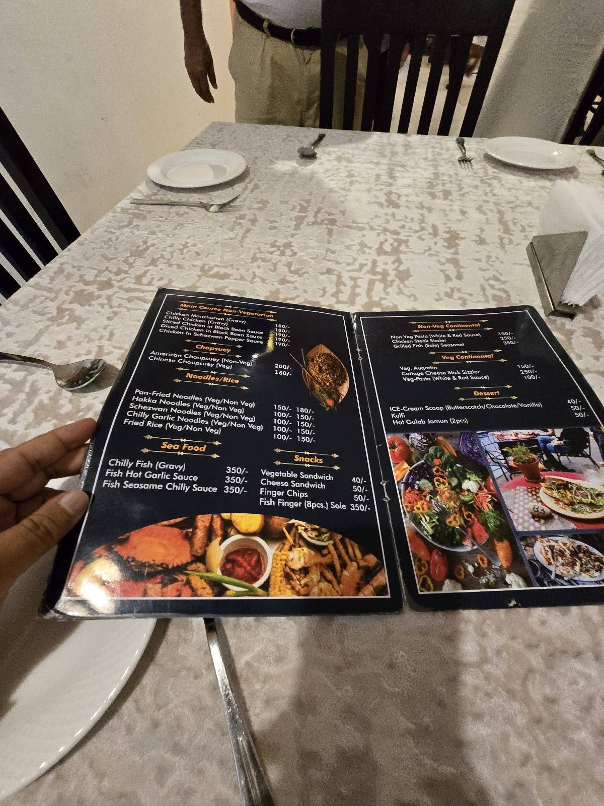 Masala Resturants Unit of Corporate Club Hospitality. menu