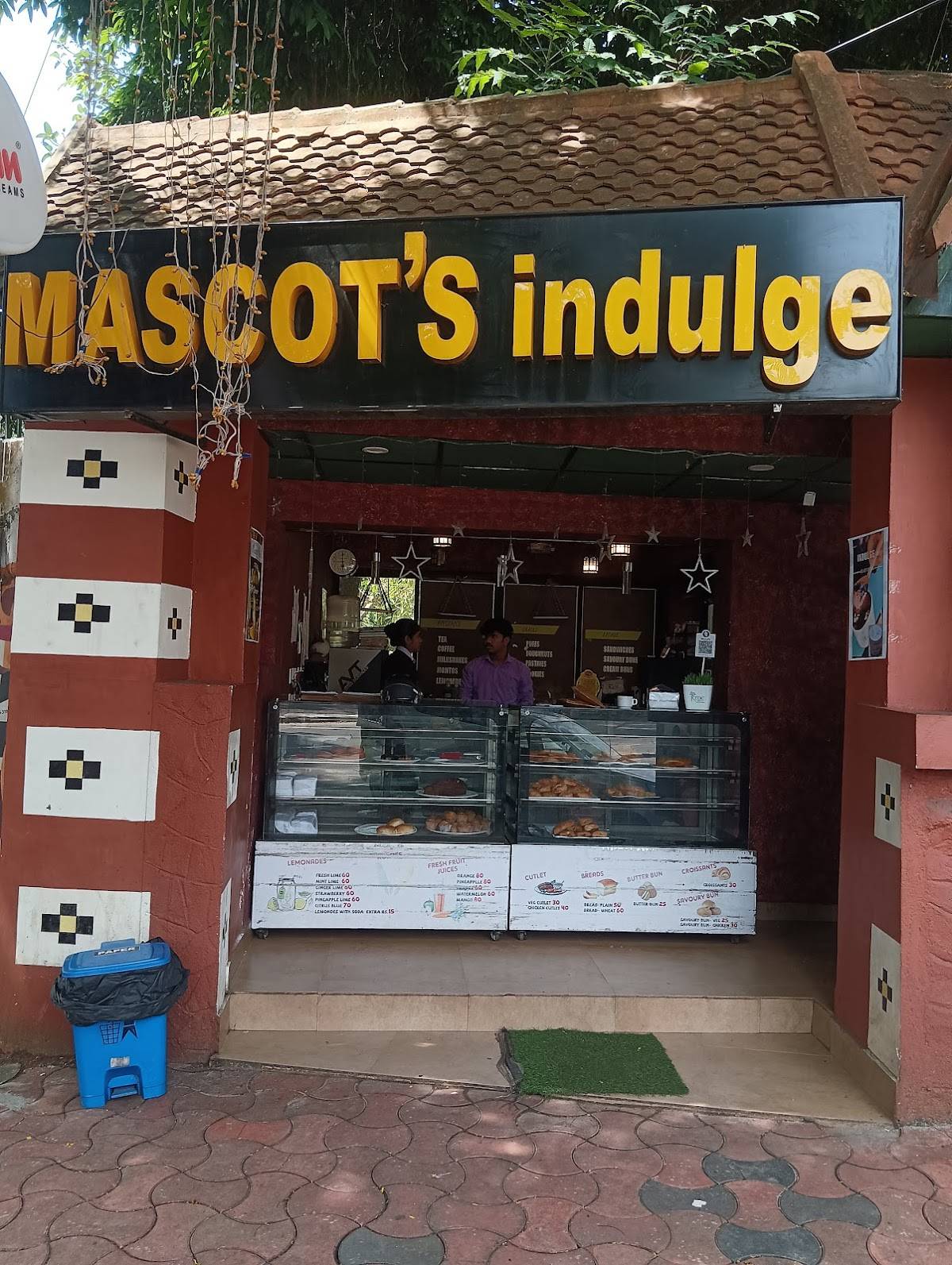 Mascot's Indulge (KTDC) menu