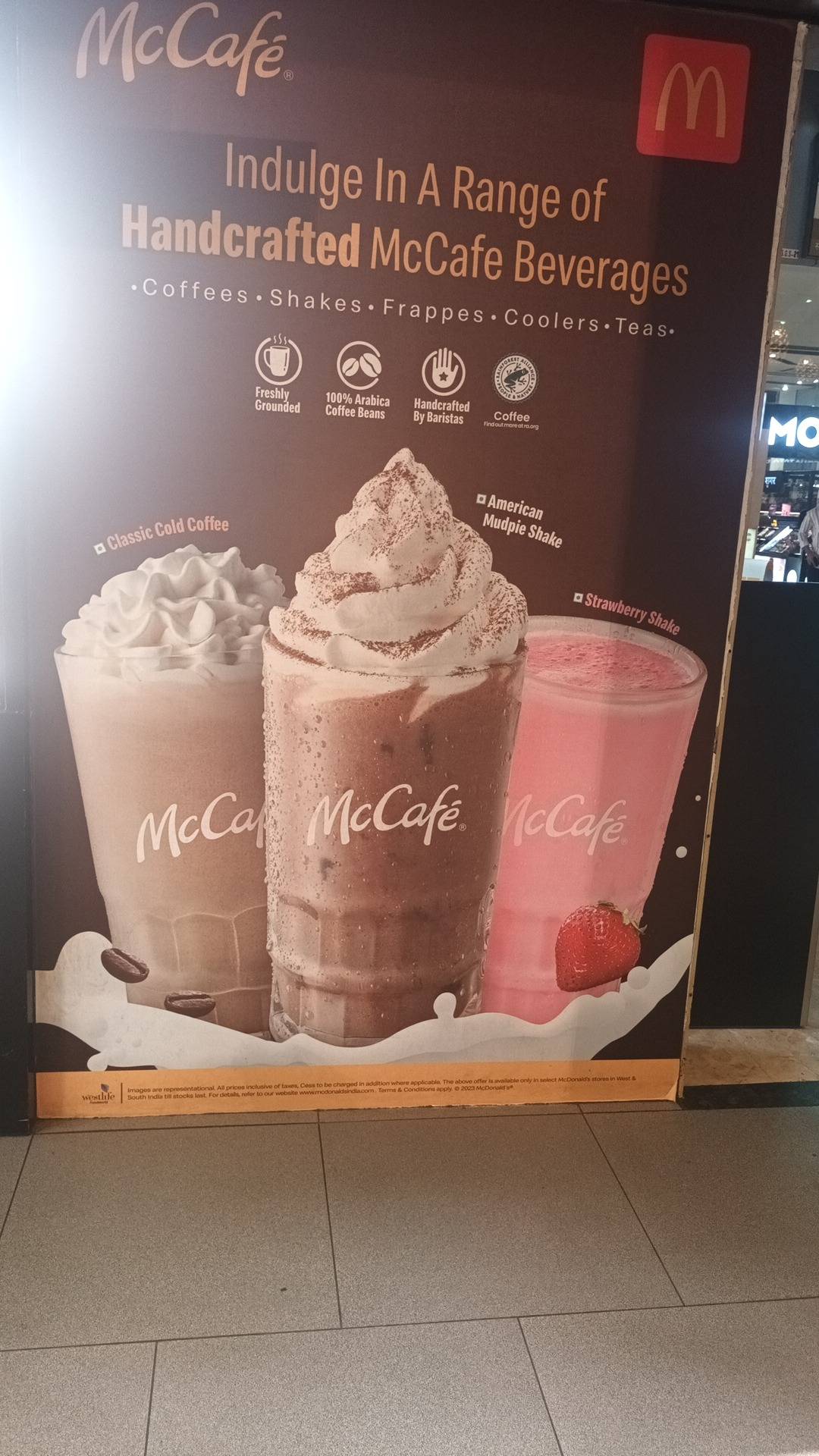 McDonald's menu