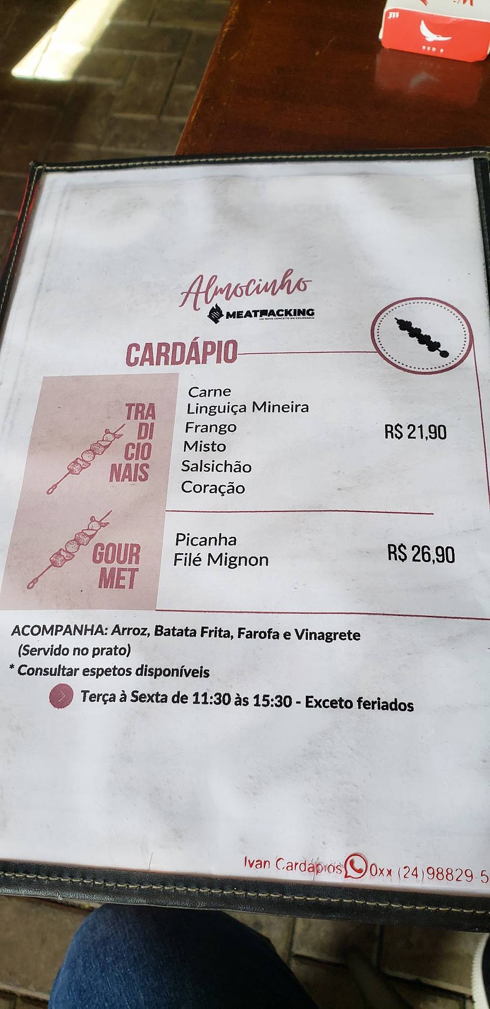 Menu em Meatpacking - Bar & Boutique de Carnes, Niterói