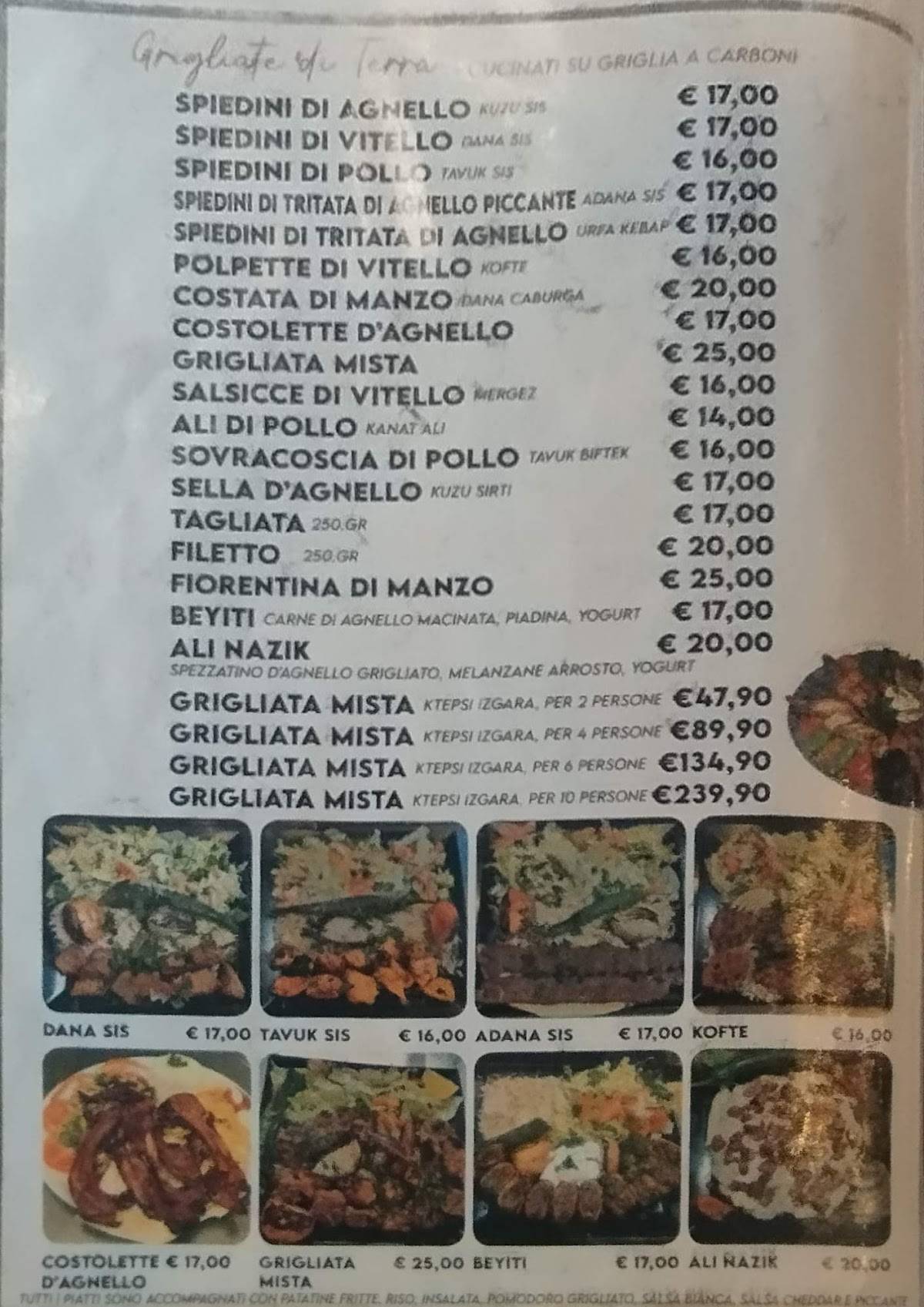 Menu de Medo GRILL, pizza and RESTAURANT