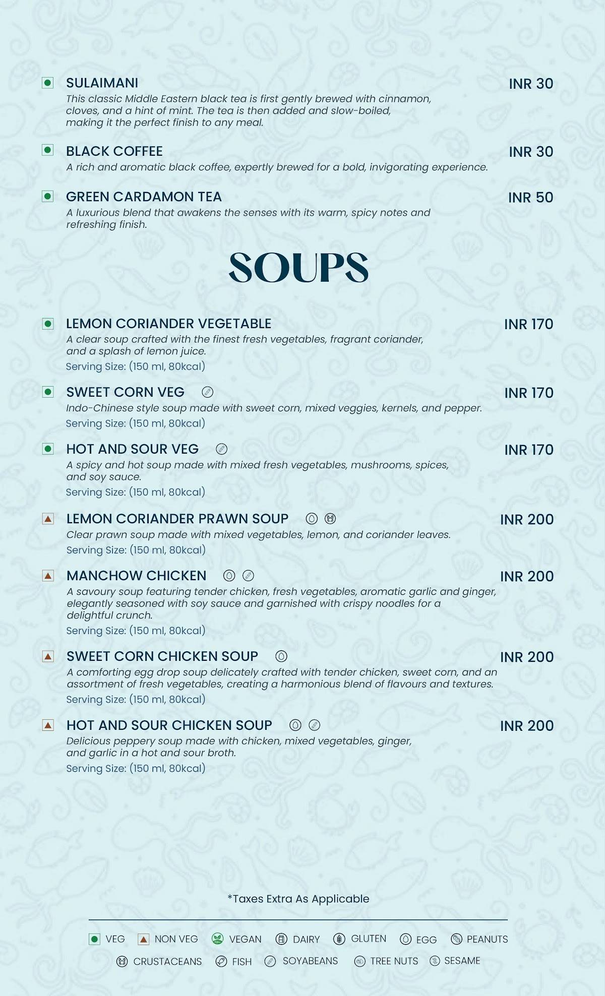 Meen by Chef Pillai menu