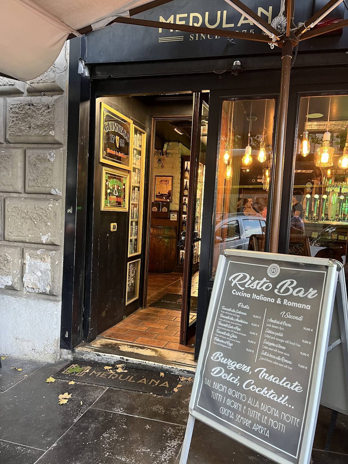 Menu di Merulana Cafè 