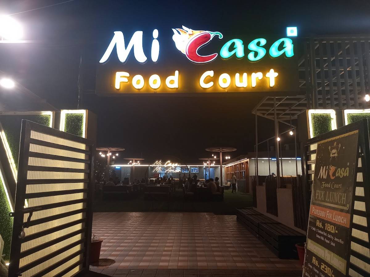 Mi Casa Food Court menu