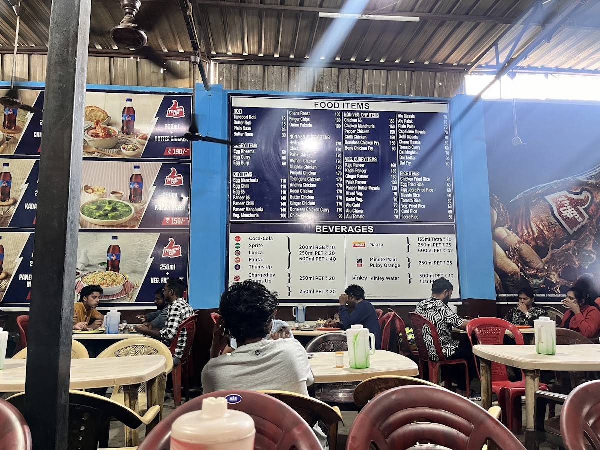 Milan Dhaba Hyderabad menu