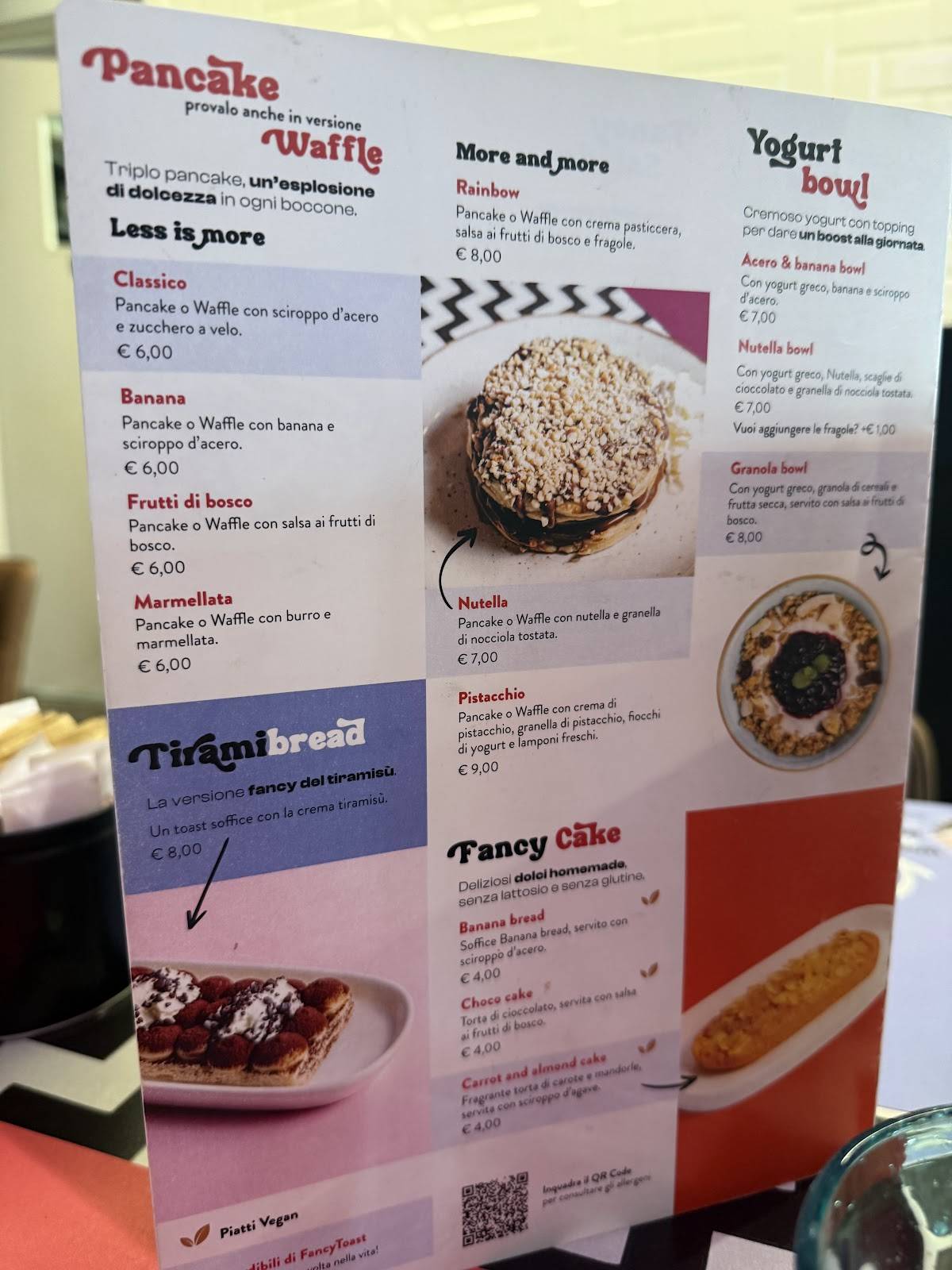 Menu di Fancytoast Bicocca 