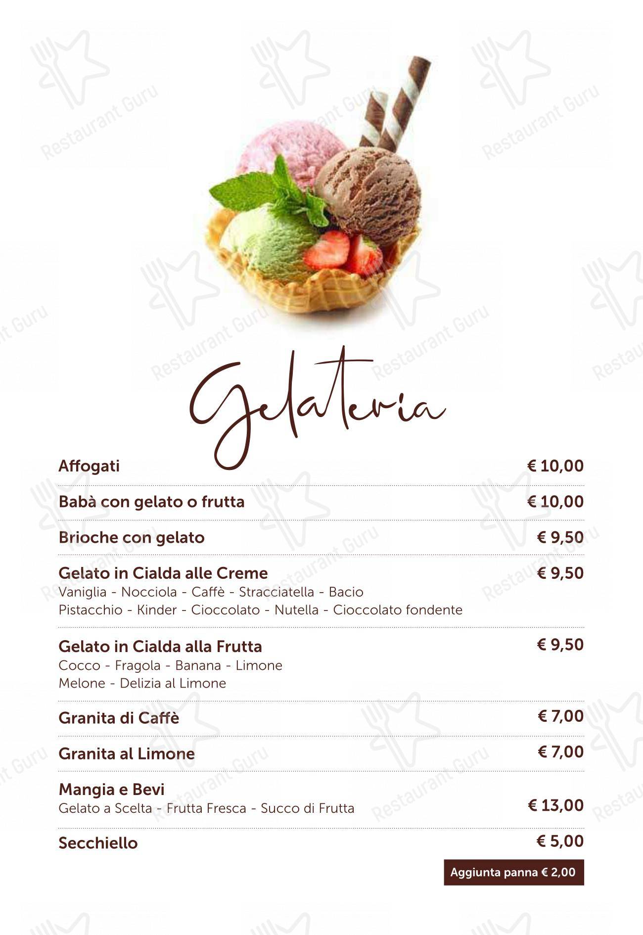 Menu per Bar Miranapoli pub & bar