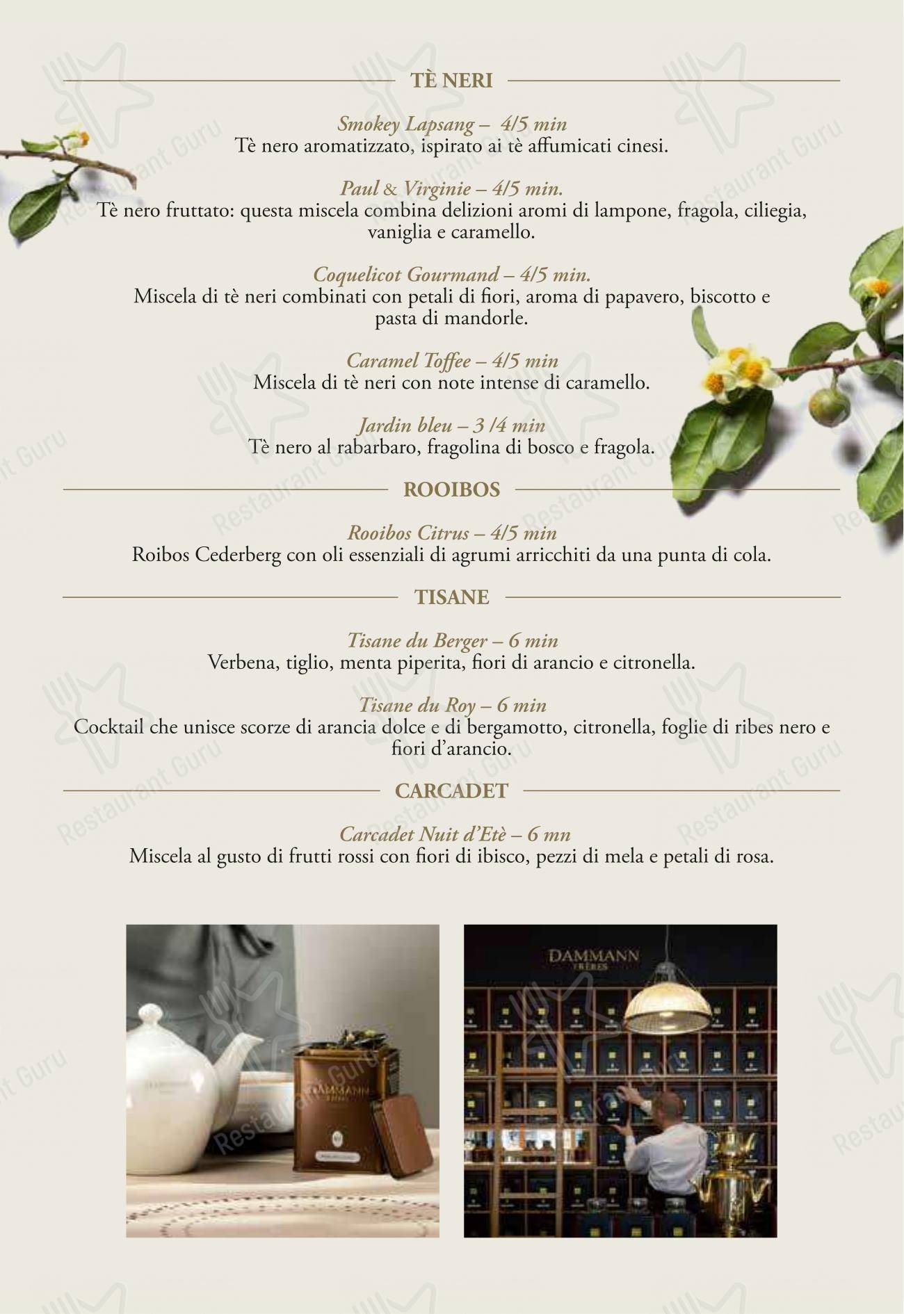 Menu di Bar Miranapoli - Menu
