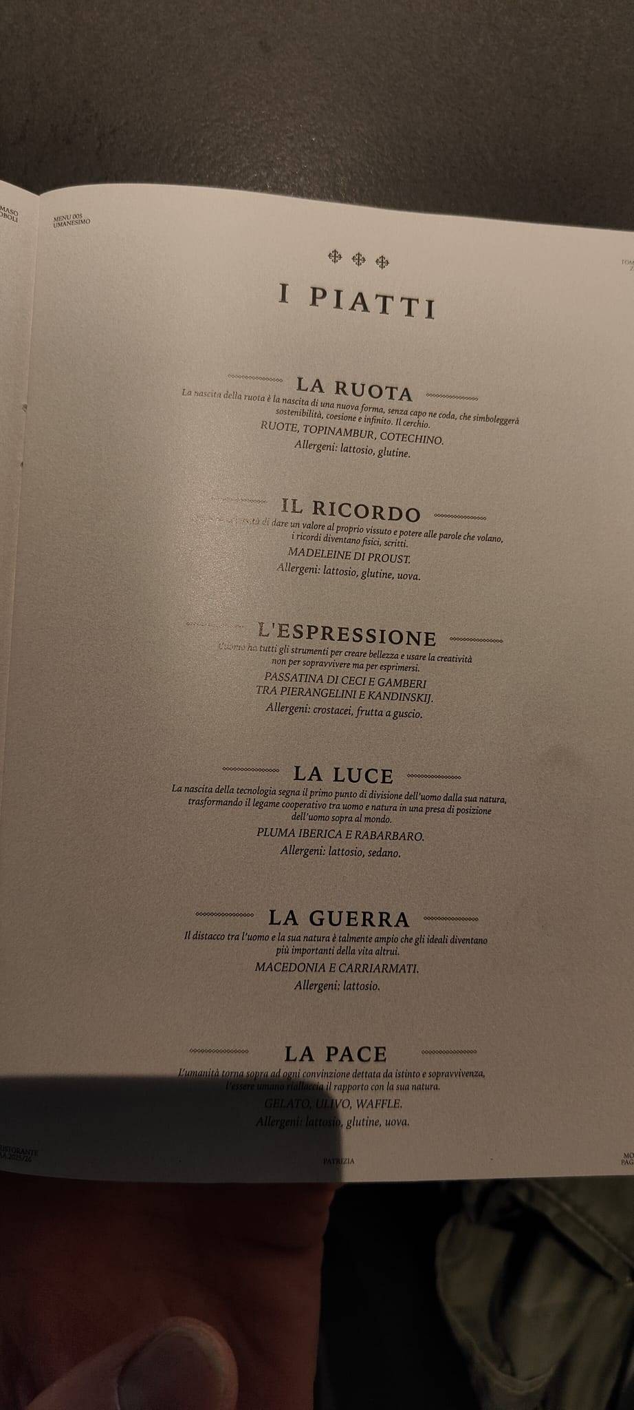 Menu di Patrizia 