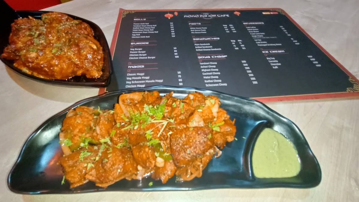 Momo Nation Cafe menu