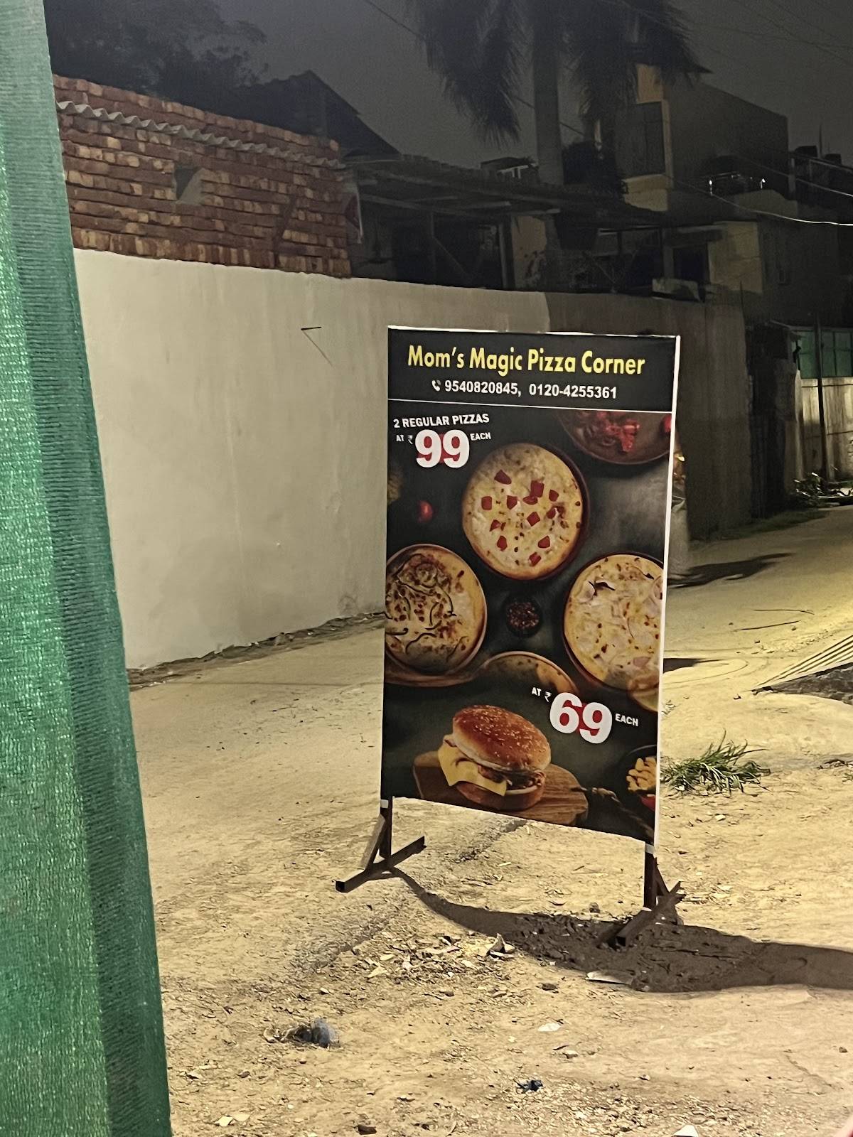 Moms Magic Pizza Corner menu