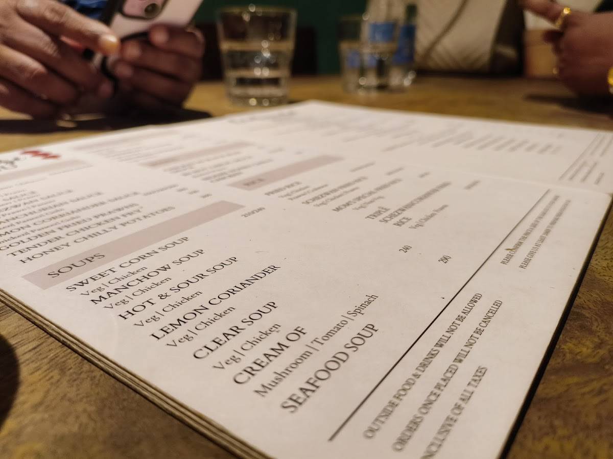Mom's Recipes Pilar menu