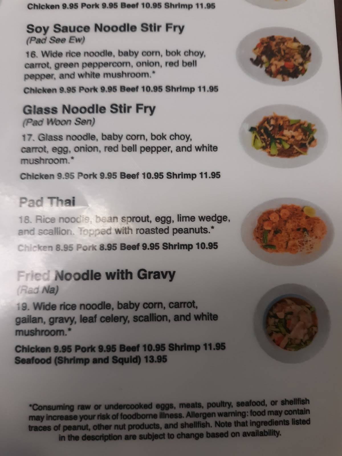 Menu at Mon Asian Market Restaurant & Grocery, New Bern