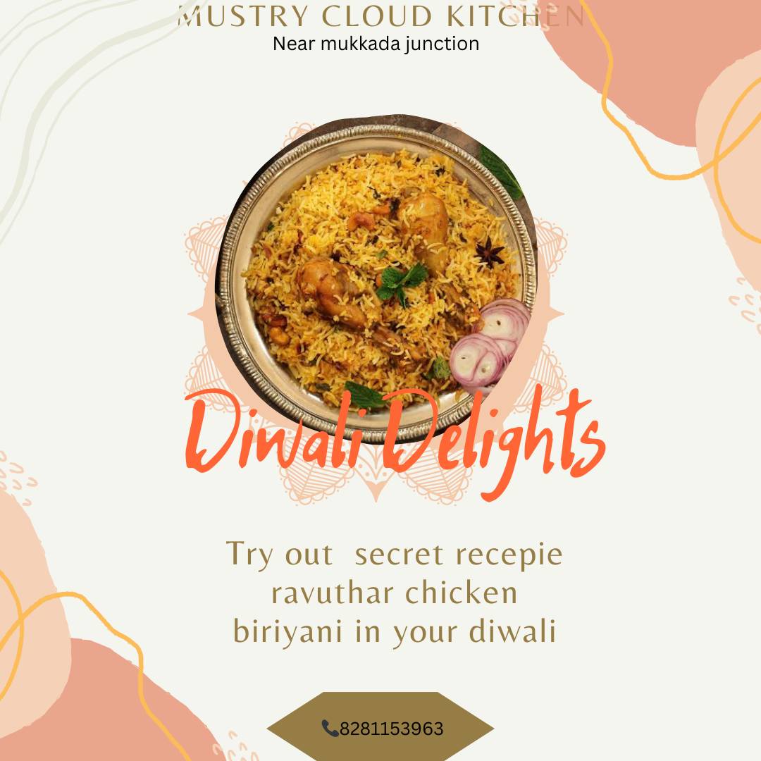 MusTry cloud kitchen menu