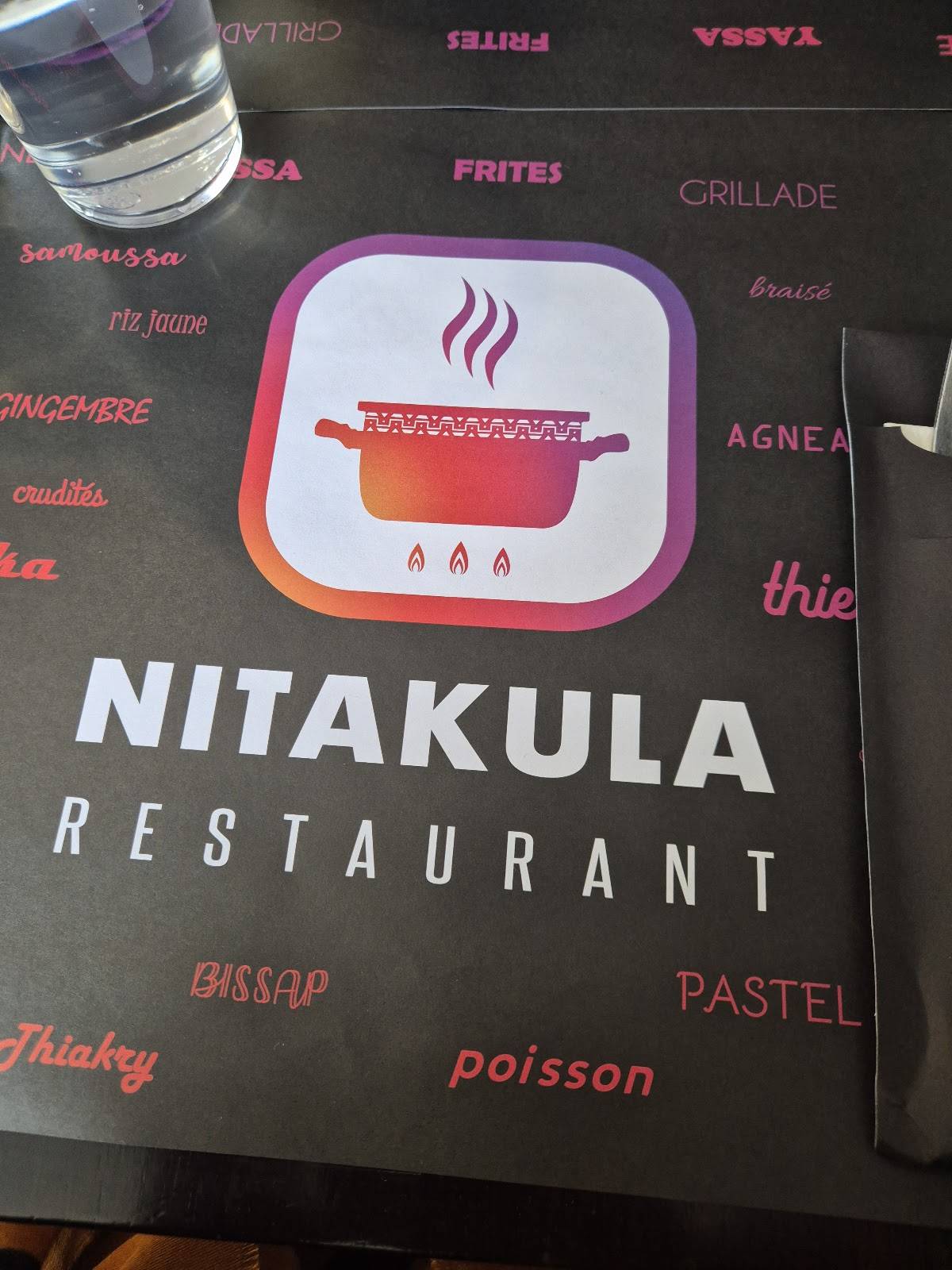 Menu de NITAKULA