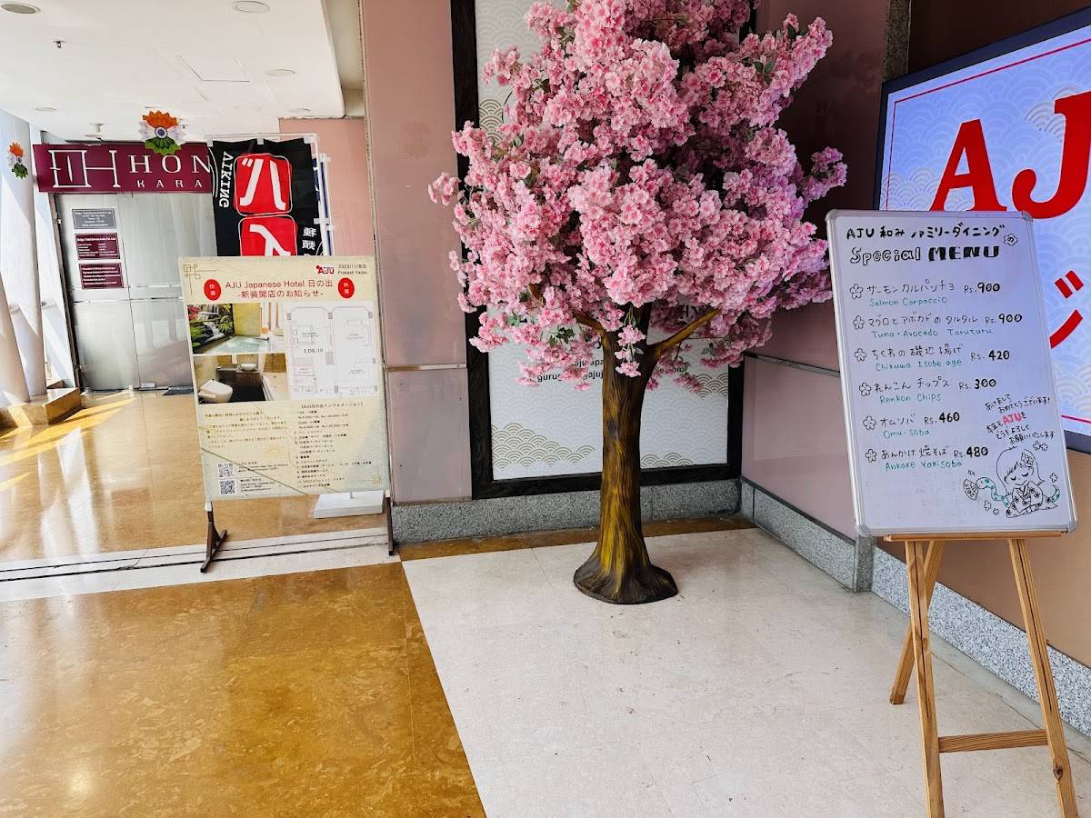 Nagomi Family Dinning menu