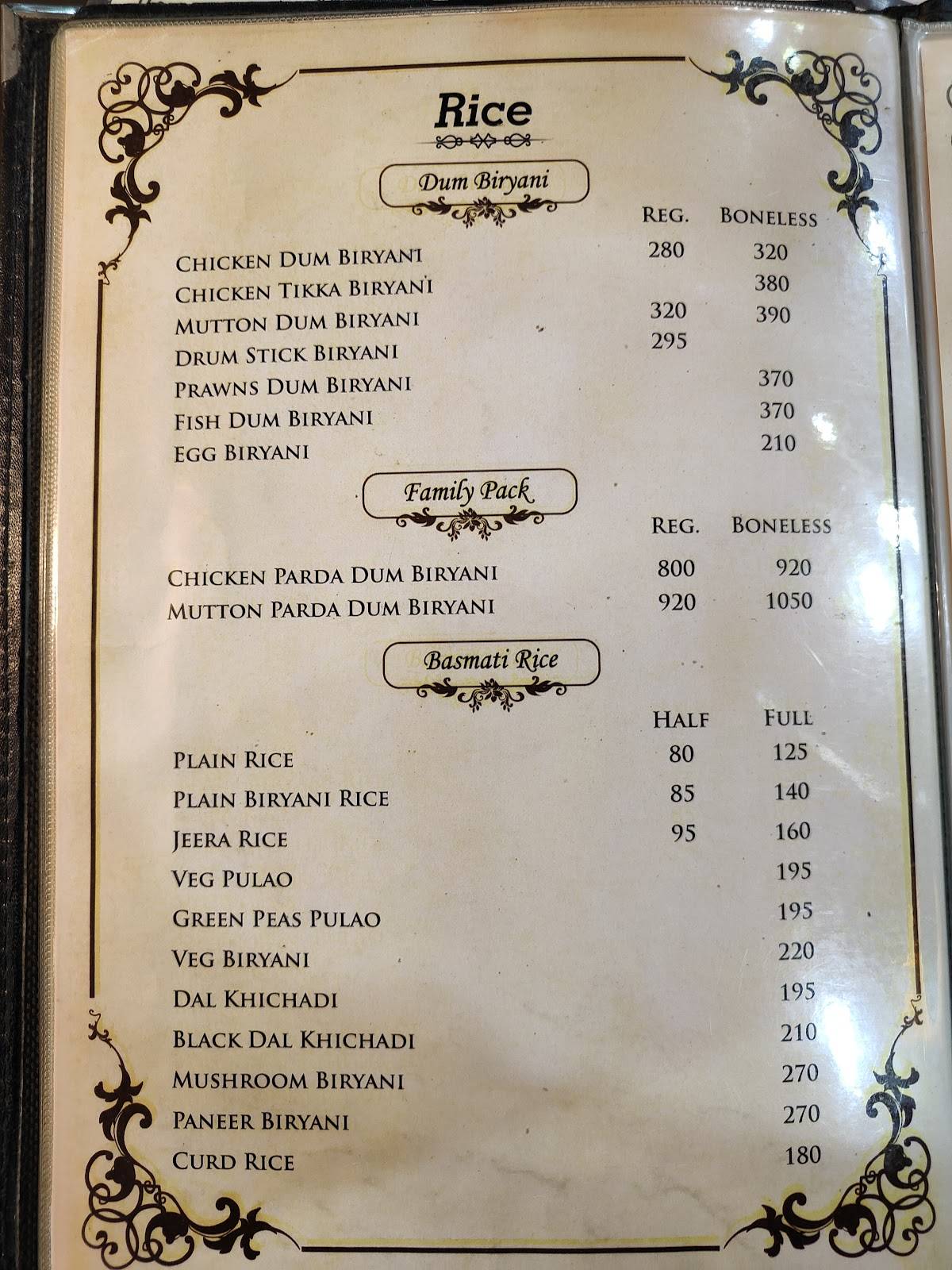 Nagpal Fish Fry menu