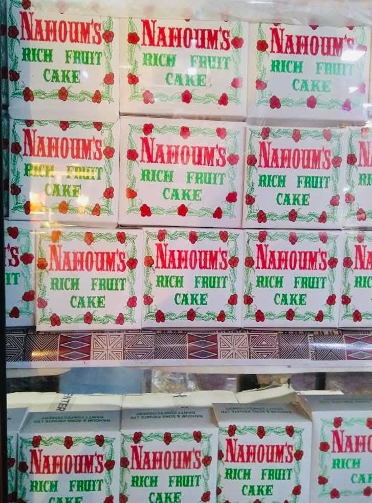 Nahoum and Sons Private Limited Confectioners menu