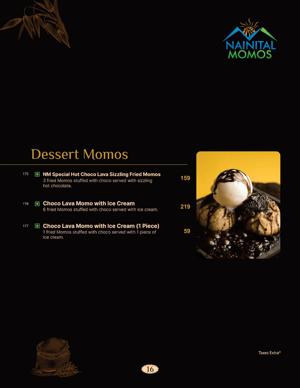 Nainital Momos - Multigrain momos menu