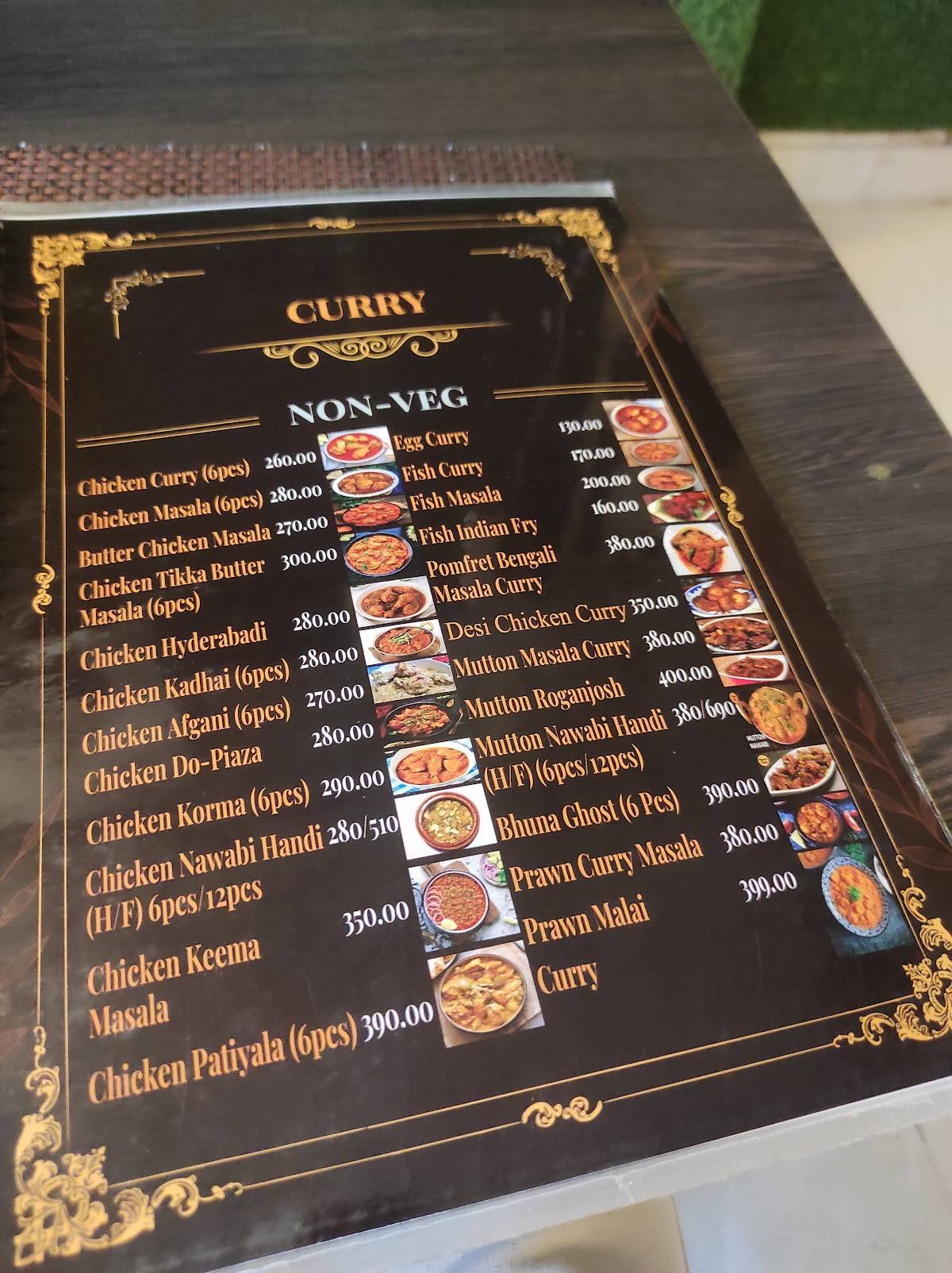 Namastey Kitchen Darbar menu