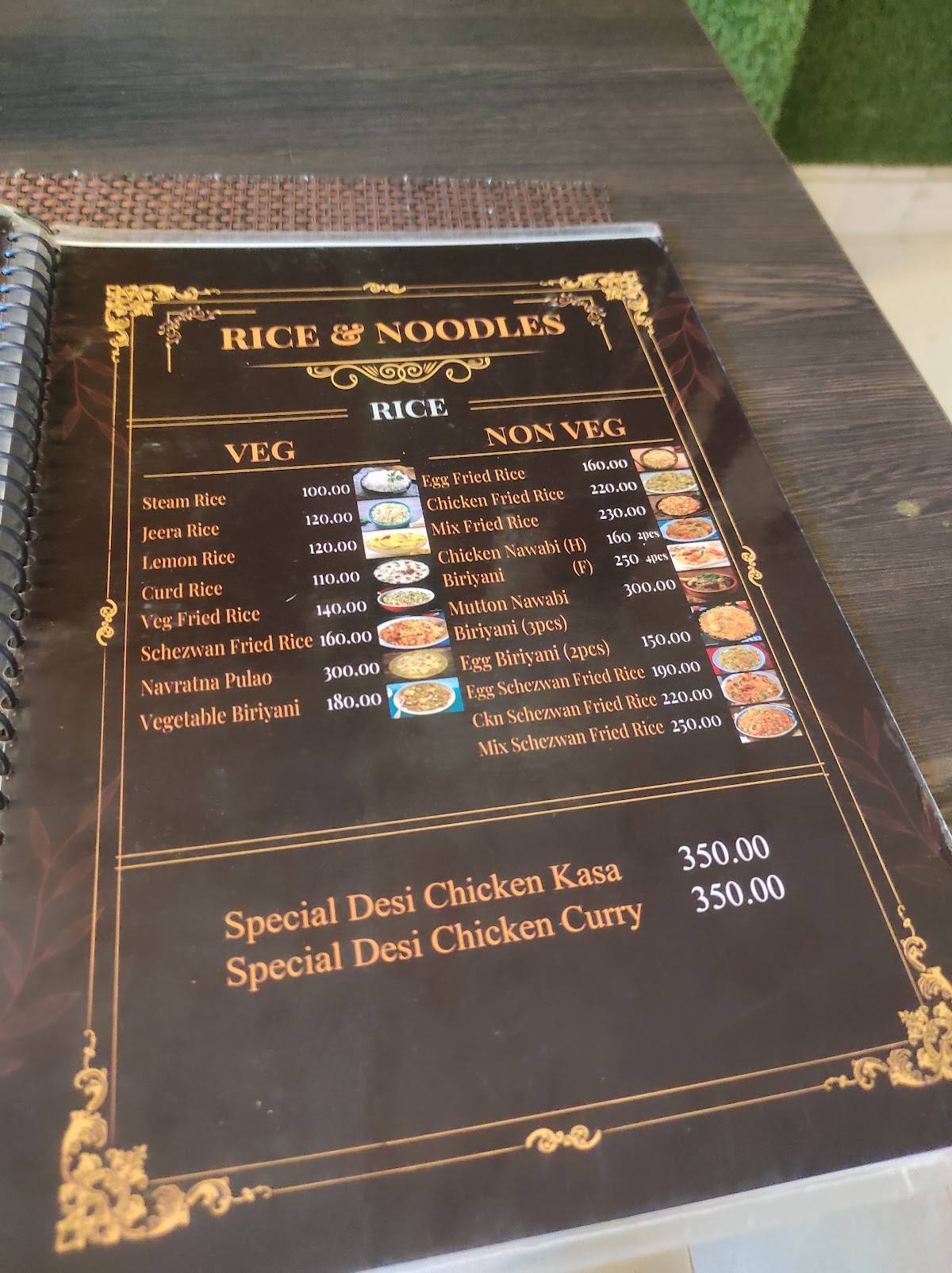 Namastey Kitchen Darbar menu