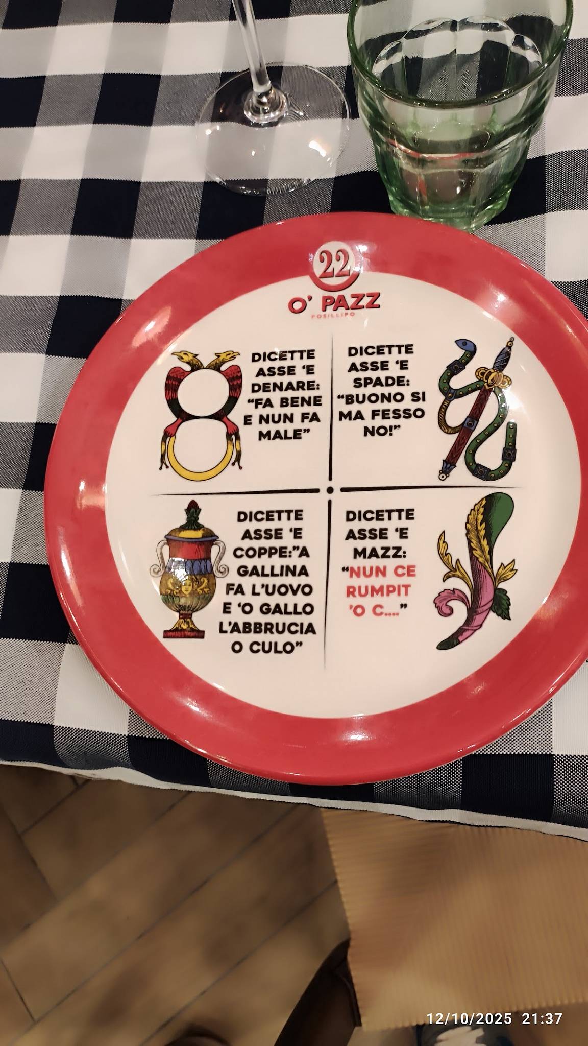 Menu di O’pazz Posillipo 