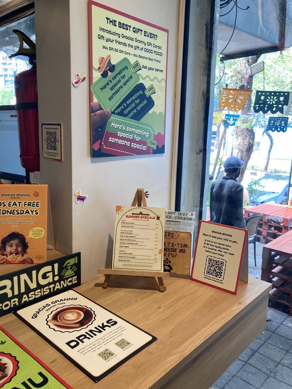 Gracias Granny Mexican Cafe menu