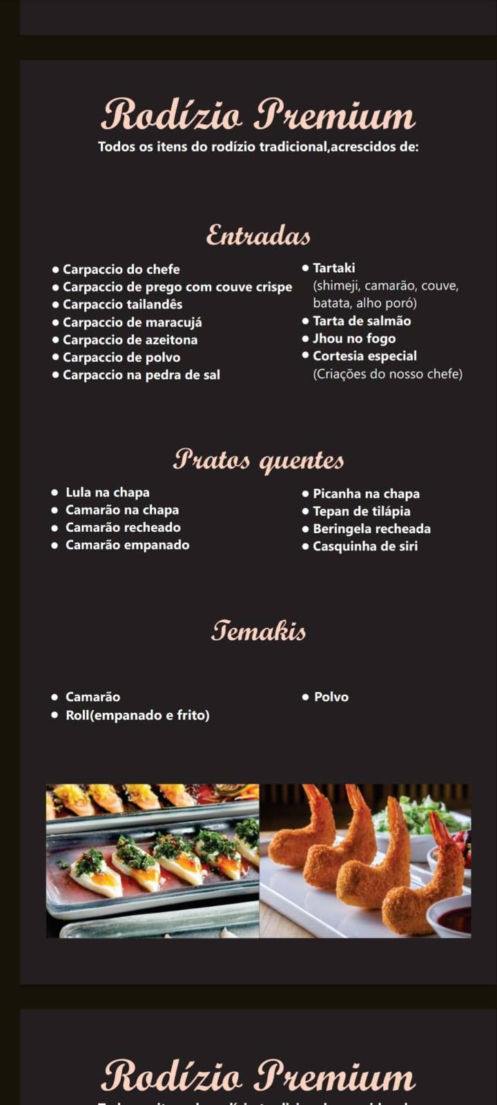 Nawaki Sushi - Ipiranga cardápio