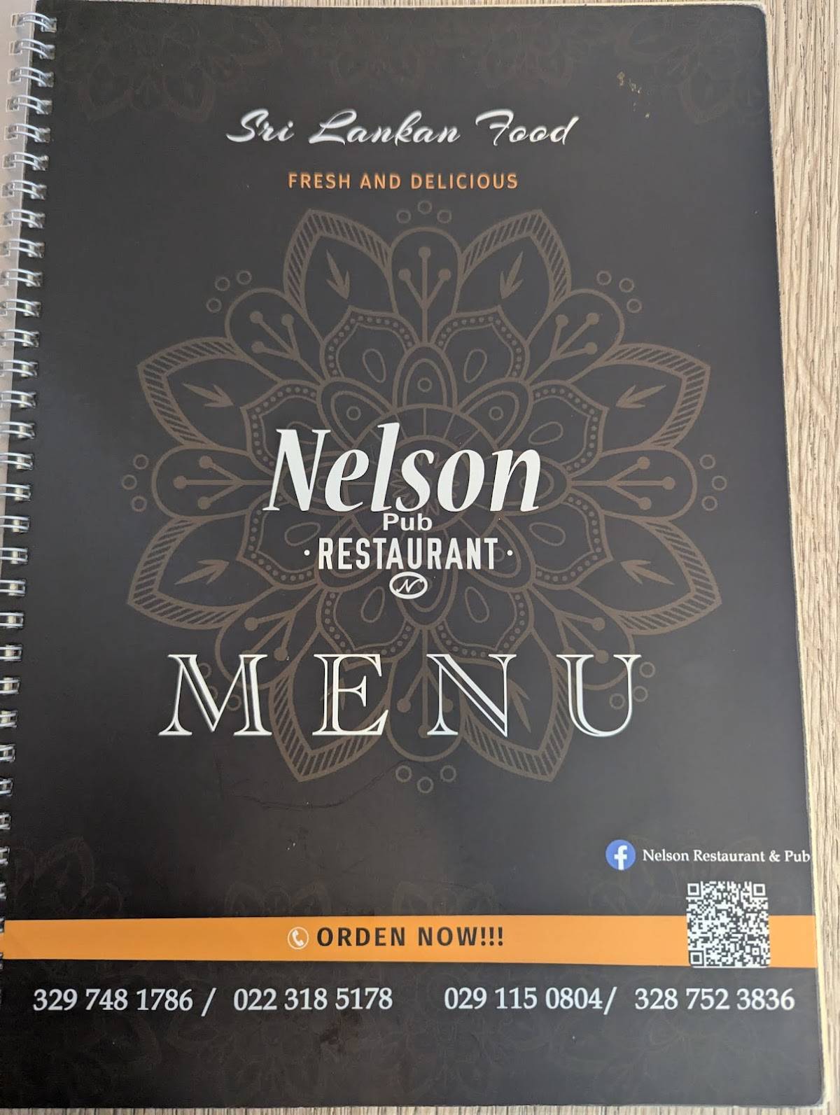 Menu di Nelson Pub & Restaurant 