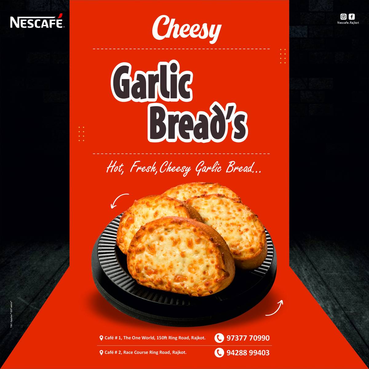Nescafé, 150 Feet. Ring Road menu