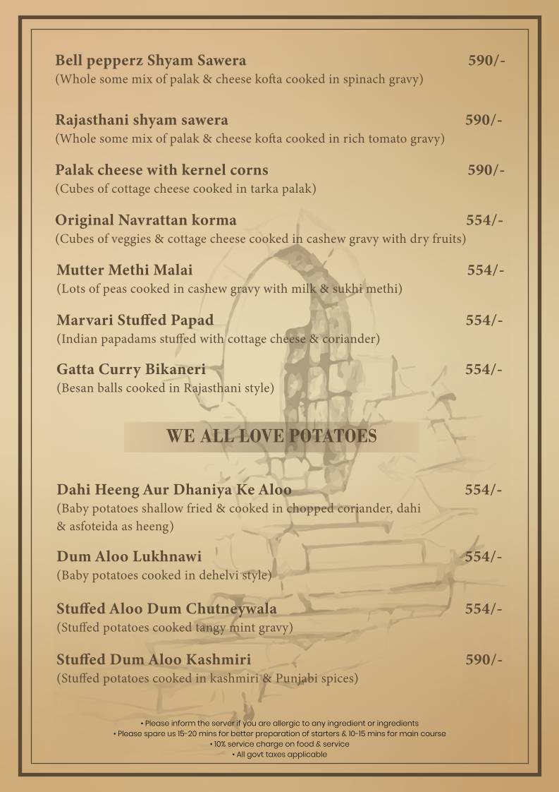 Bell Pepperz menu