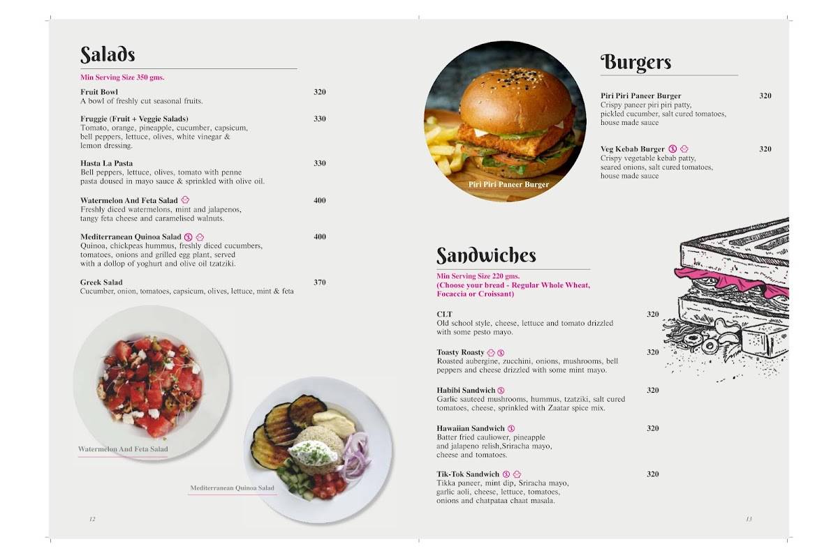 Nini's Kitchen - Piplod, Surat menu