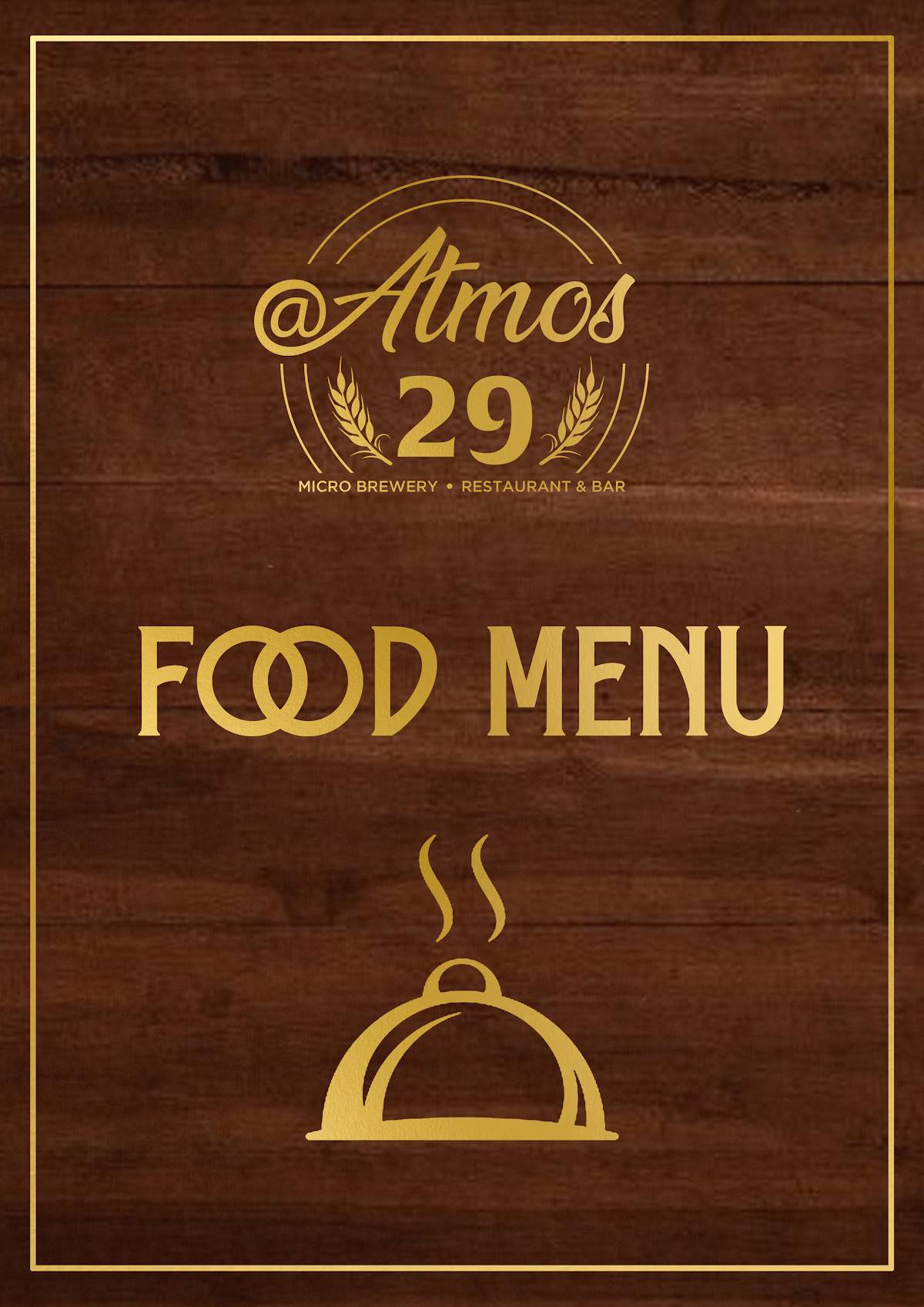 Atmos29 RestoBar & Club menu