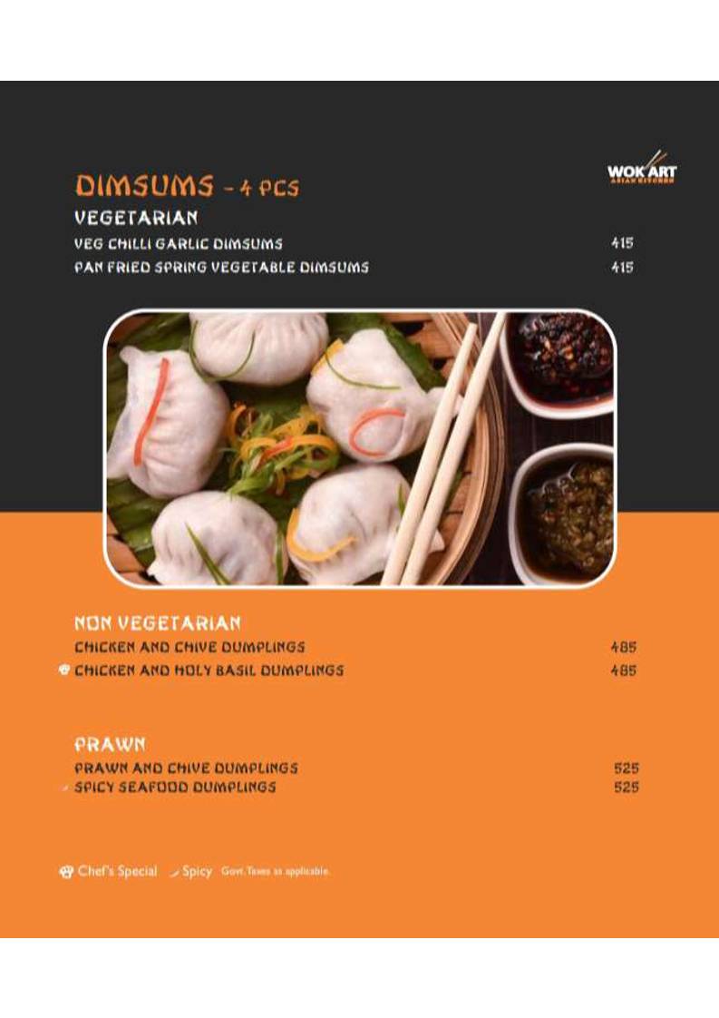 Samarkand Restaurant & Bar menu