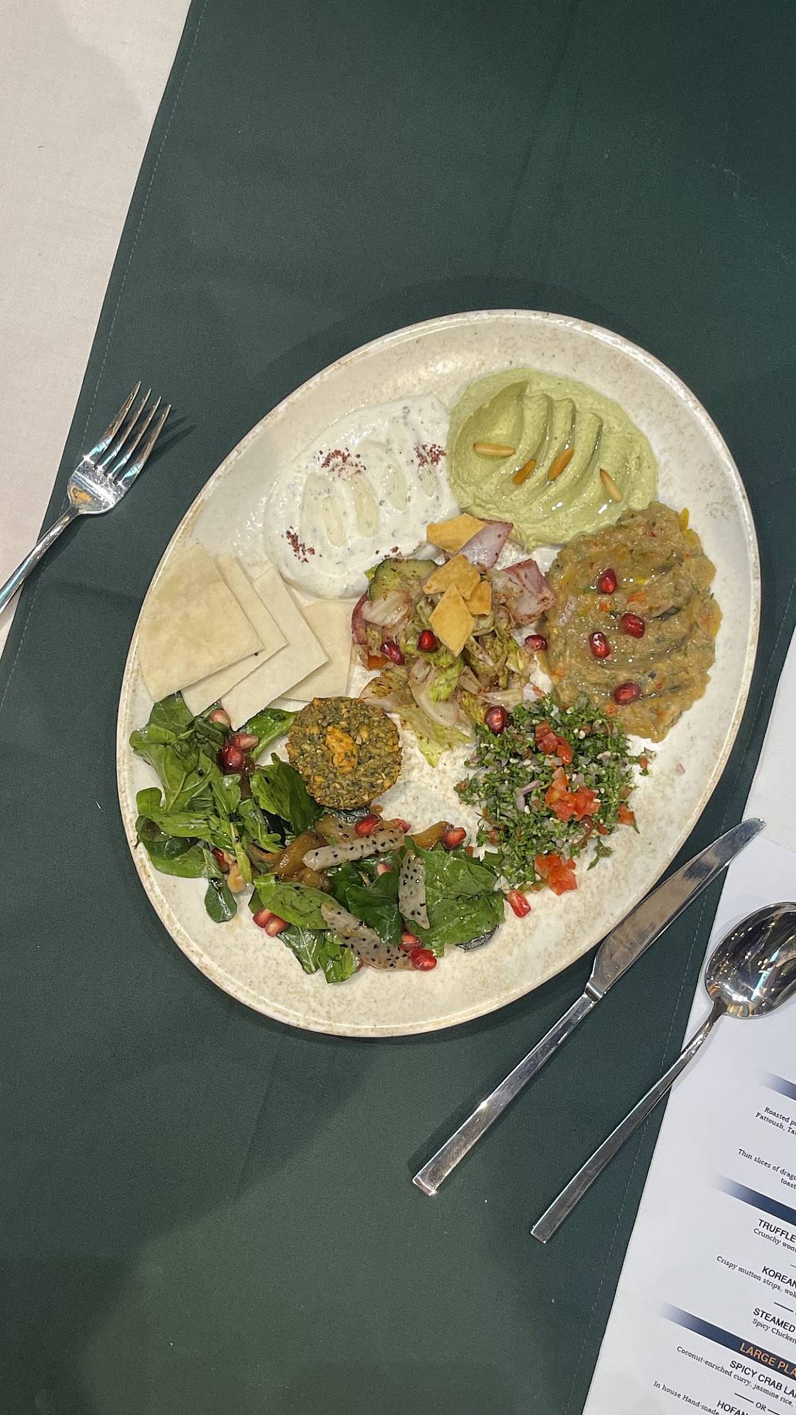 OCEAN'S 11 menu