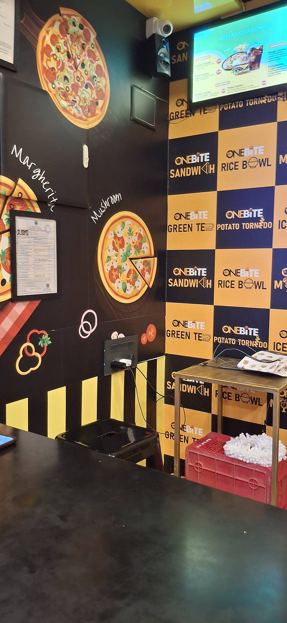 ONEBITE menu