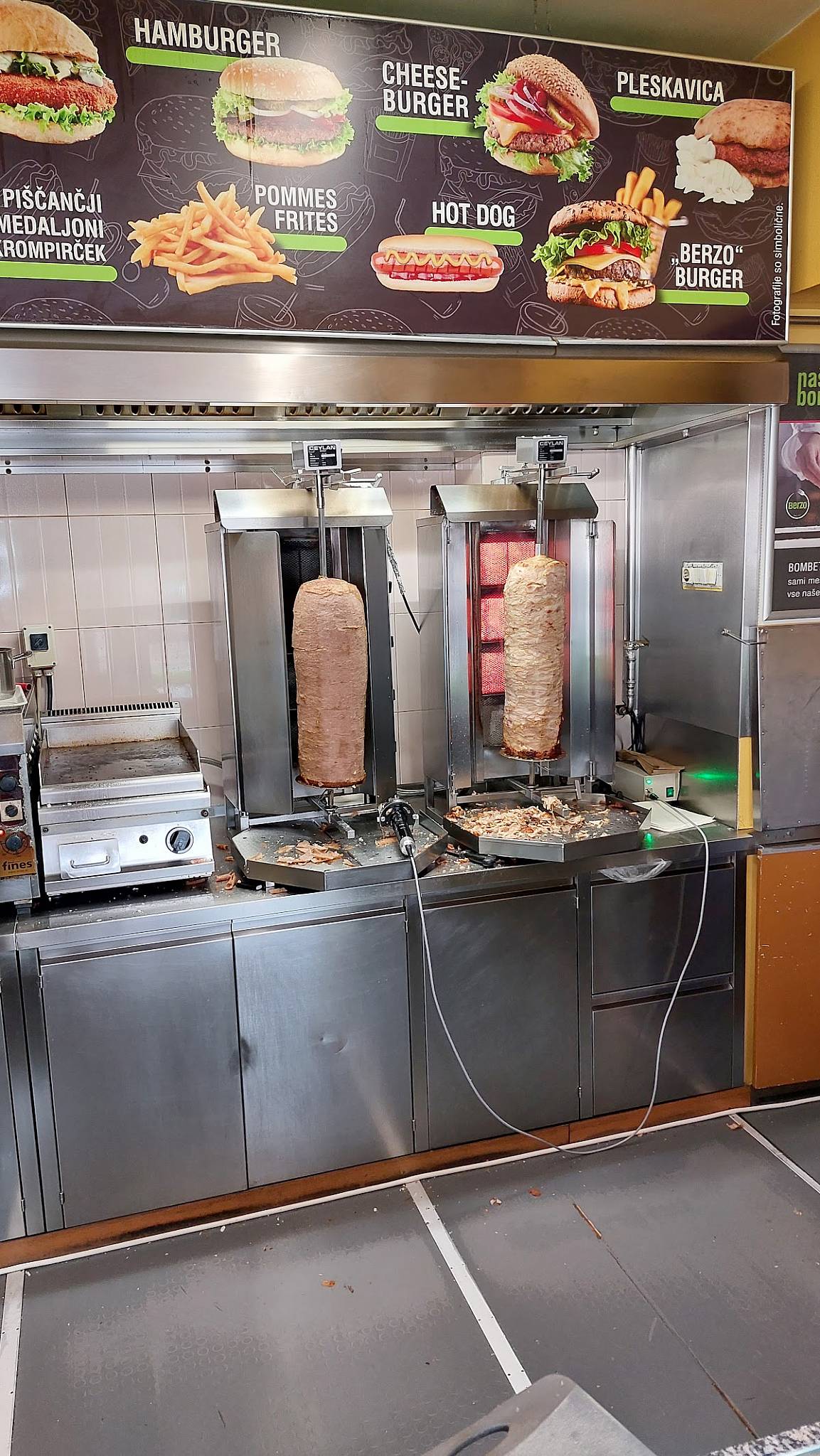 Menu di Okrepčevalnica Berzo 