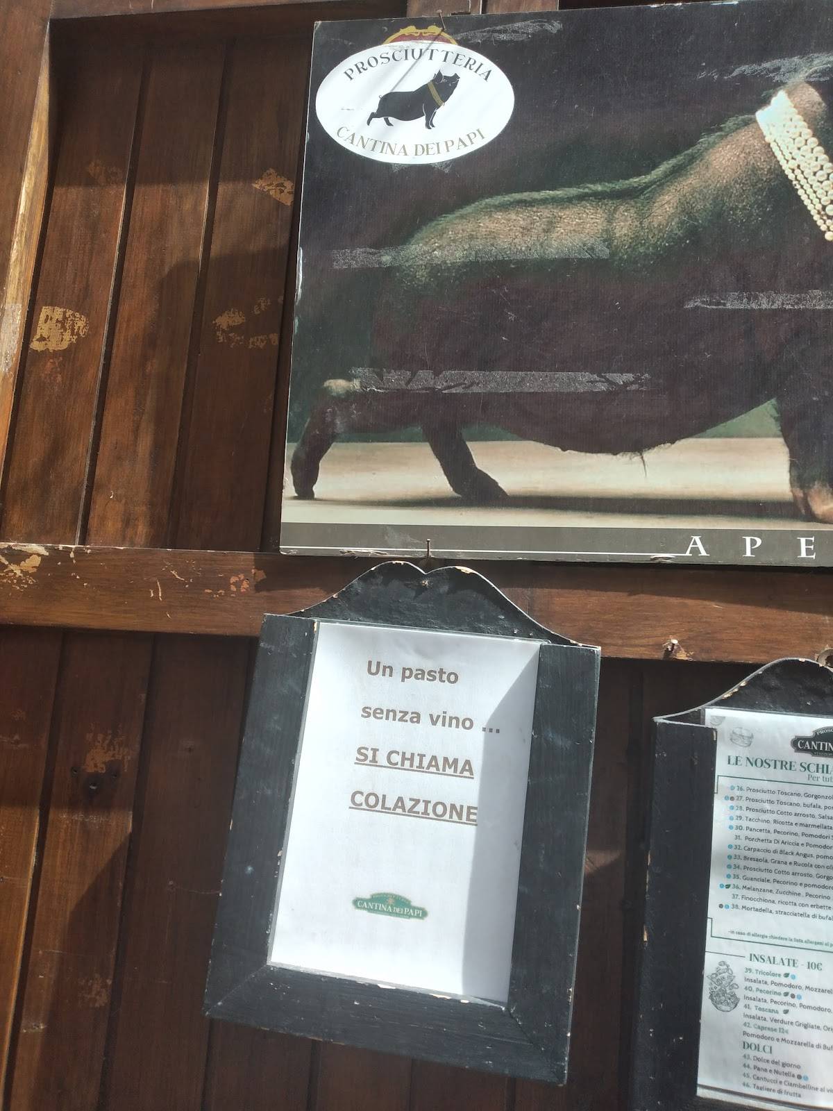 Menu di Old Bridge Gelateria Roma 