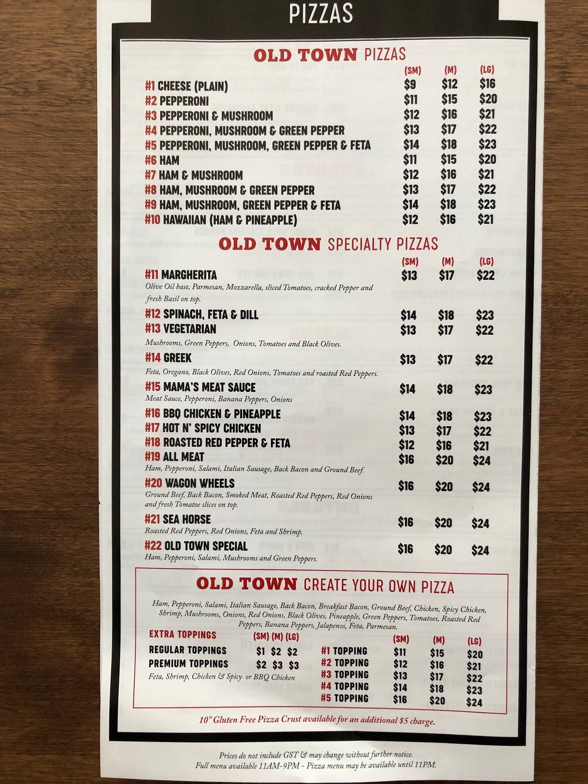 menu-at-old-town-pizza-house-bar-grill-airdrie