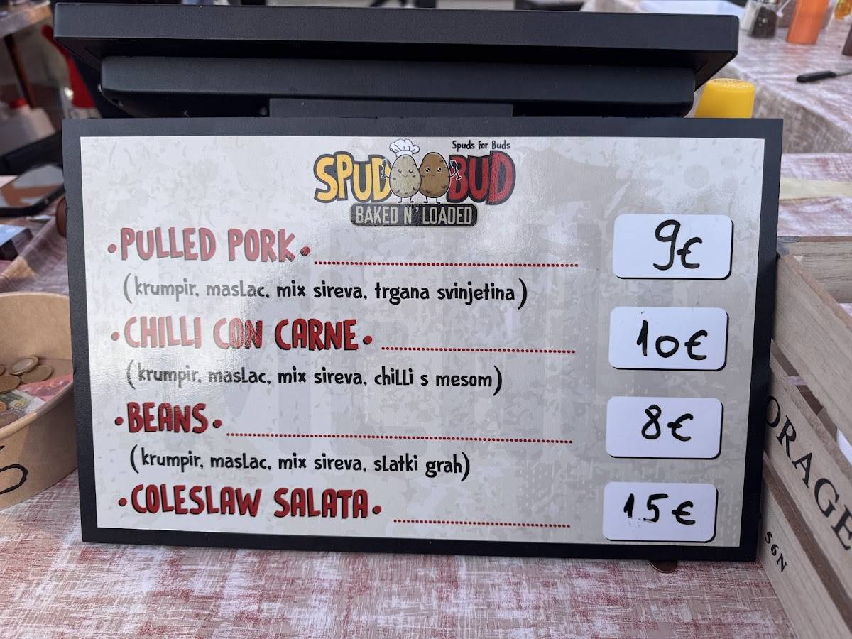 Menu di Oliver Twist 