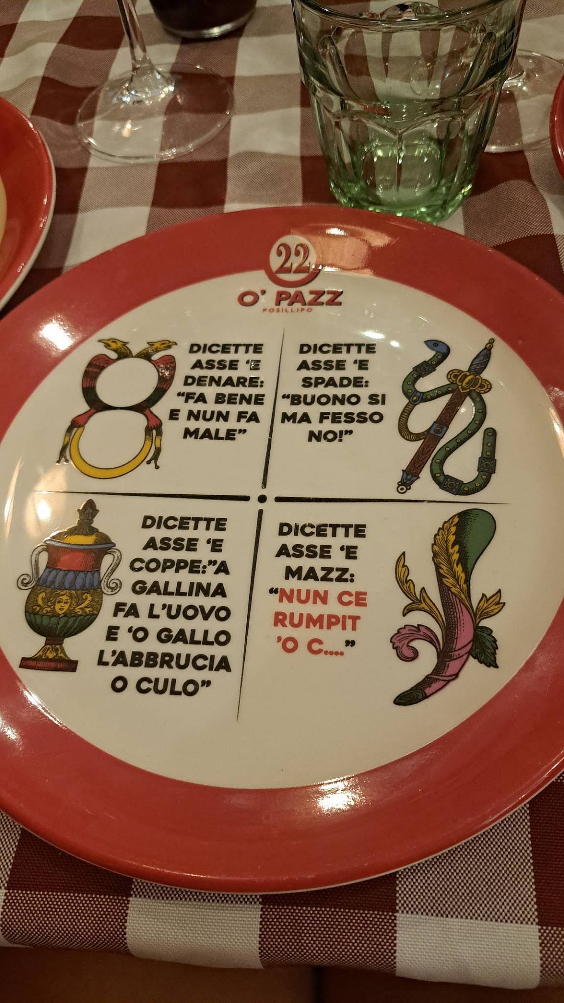 Menu di O’pazz Posillipo 