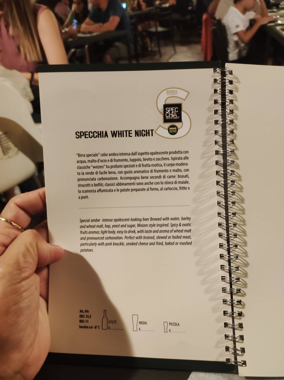 Menu di Origini 