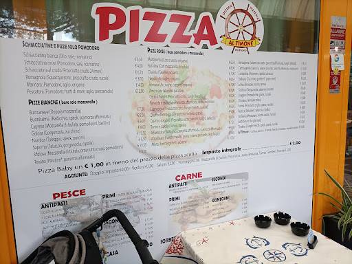 Menu di Osteria Pizzeria Al Timone Da Flavio 