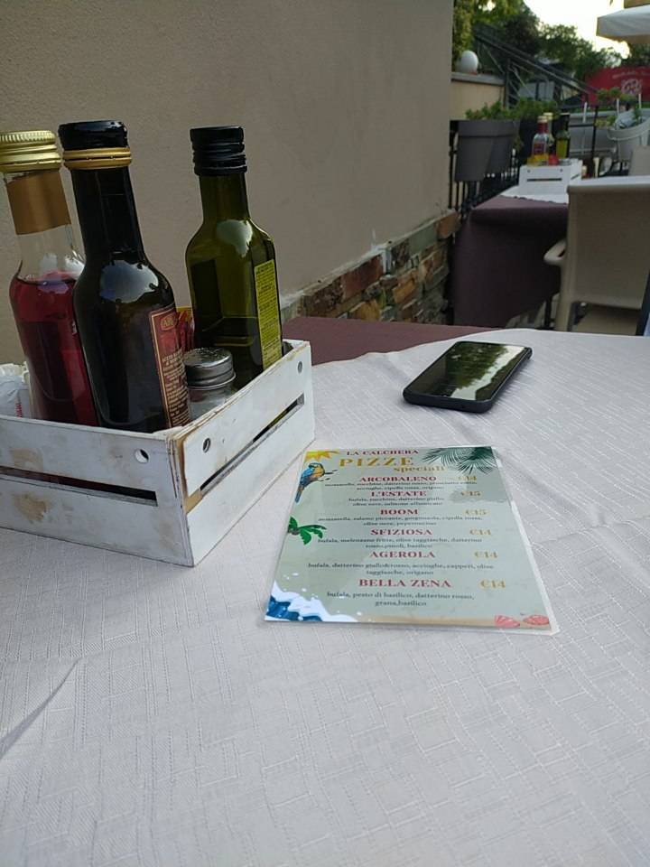 Menu di Osteria Pizzeria La Calchera 