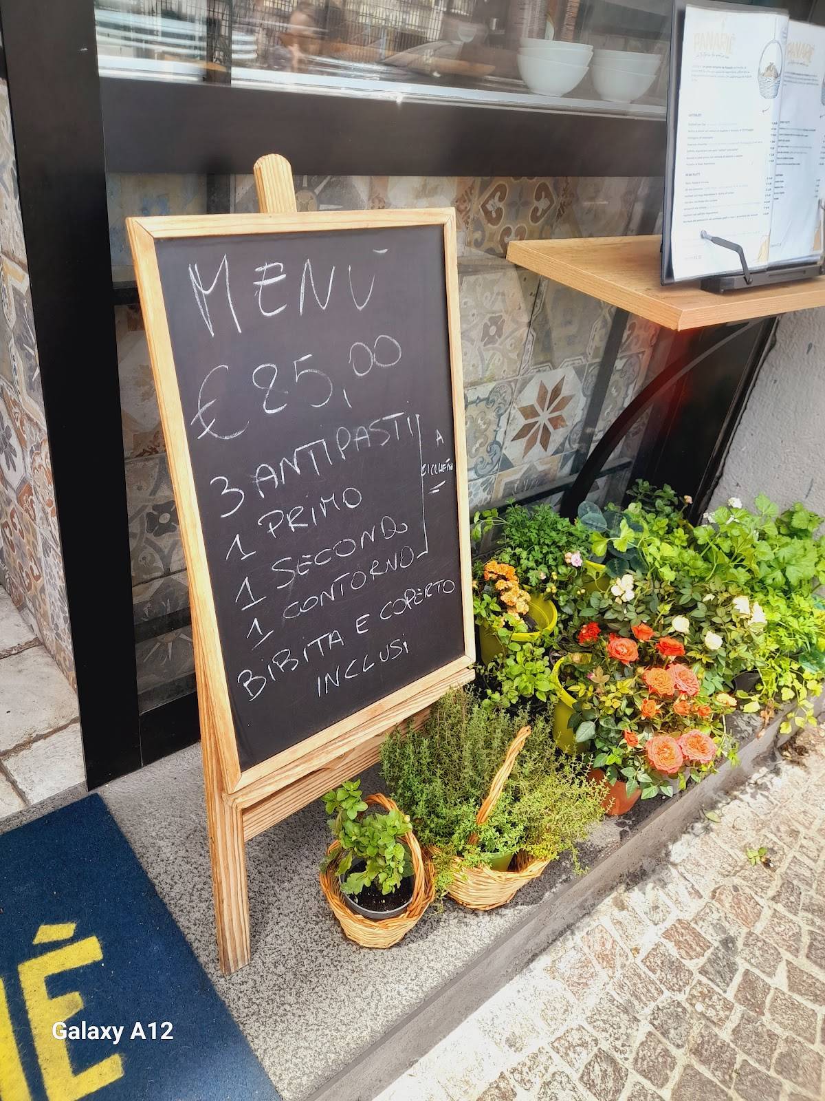 Menu di PanariÃ¨ 
