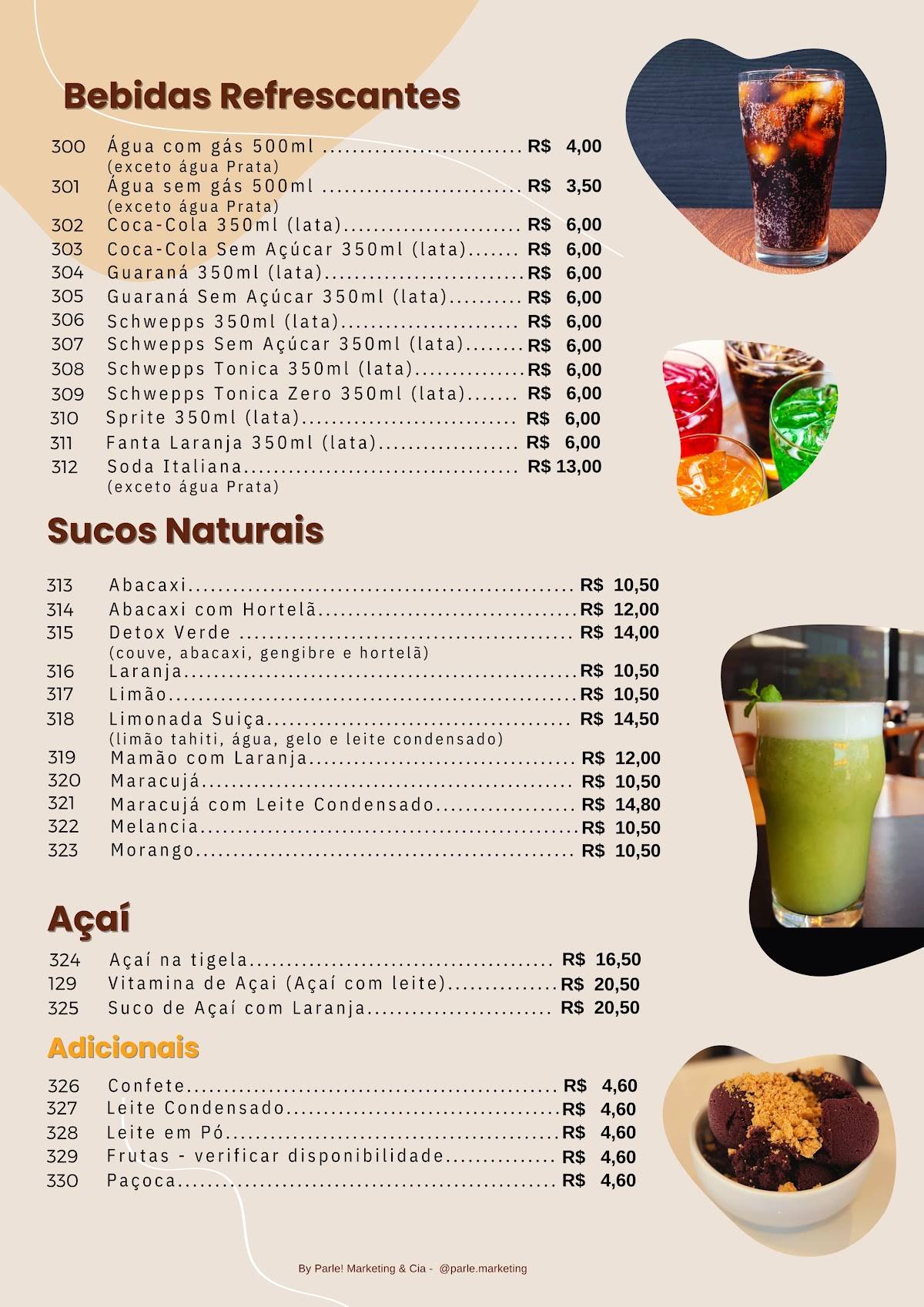 Padaria Millenium Jacareí cardápio