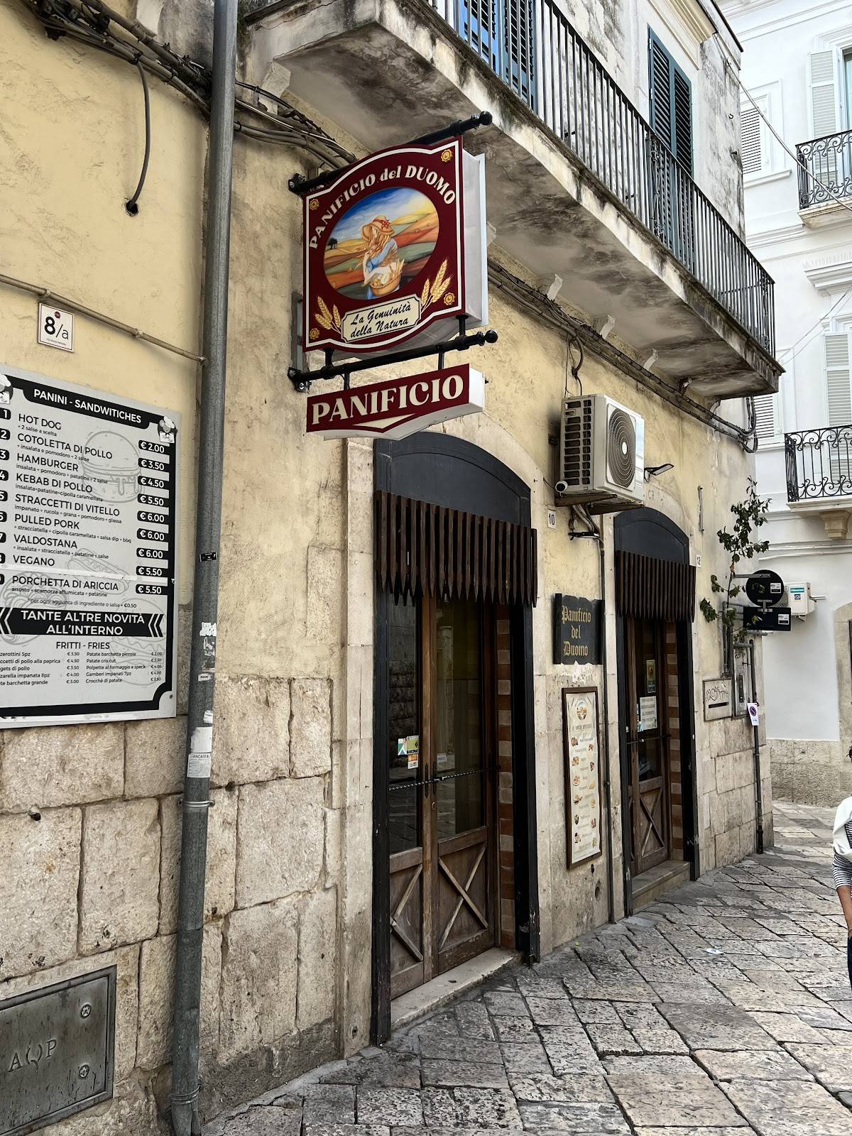 Menu di Panificio Del Duomo 