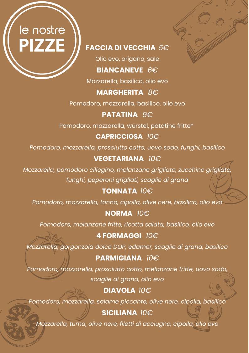 Menu di Papè Pizza|Grill 