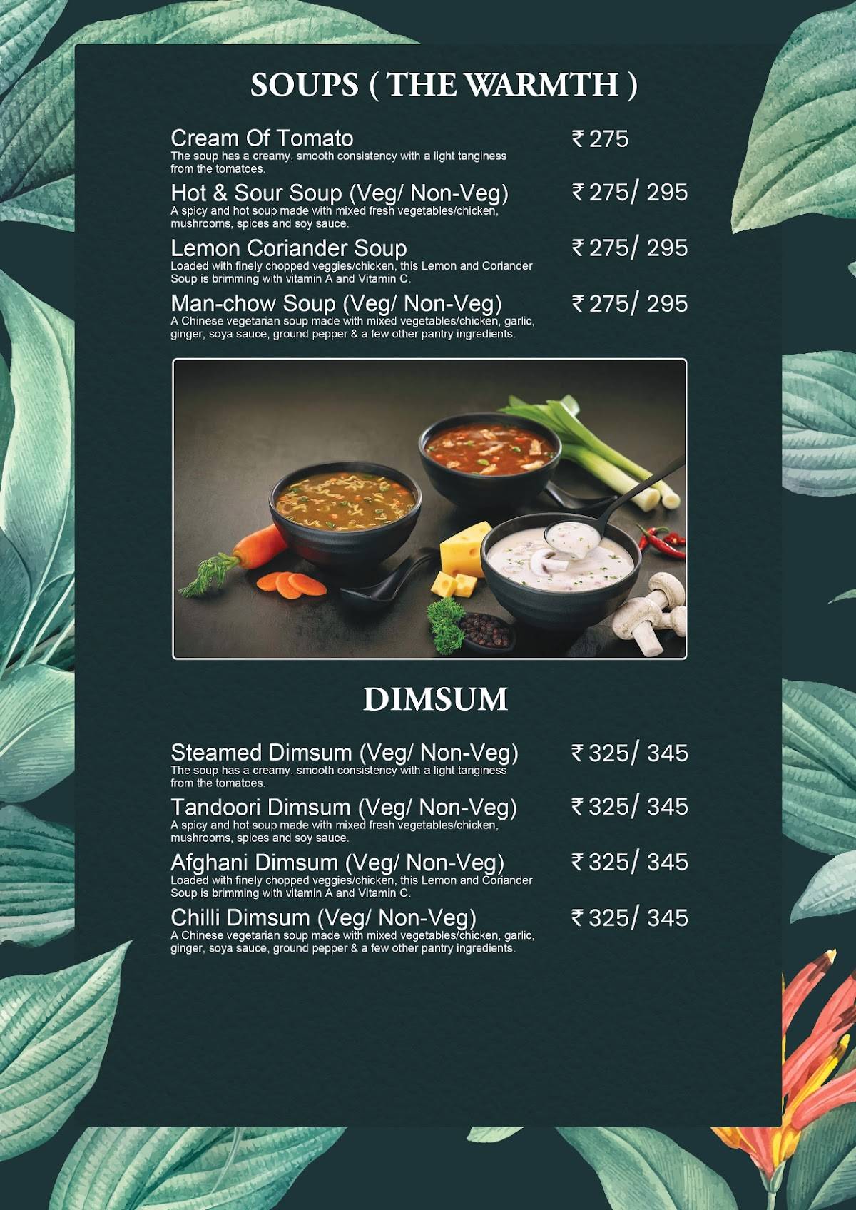 Paprika Park menu